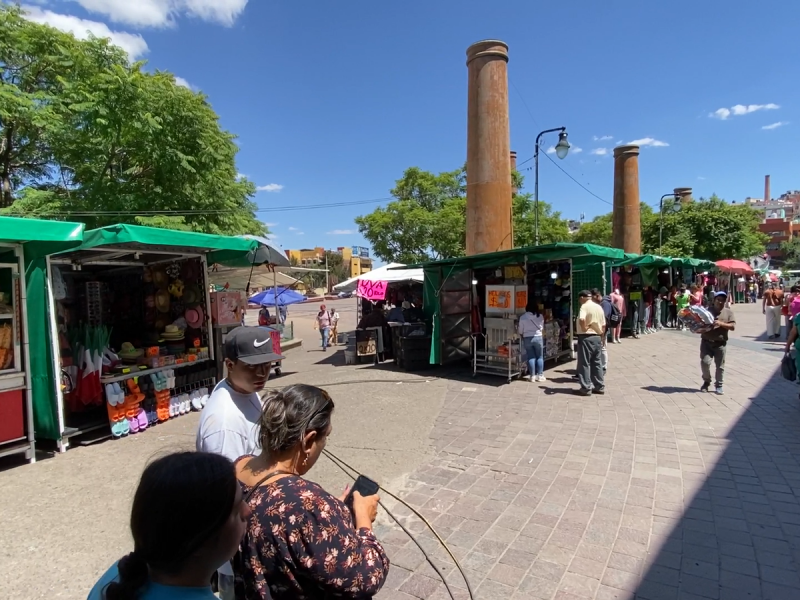 Reorganizan comercio ambulante en la capital zacatecana