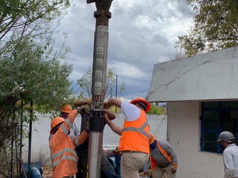 Reparan equipo de bombeo del pozo Ciudad Universitaria