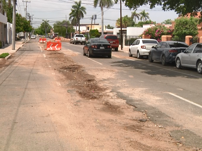 Reparan hundimiento en colonia Centenario