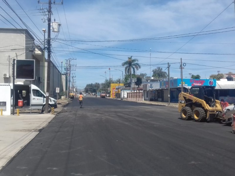 Reparan hundimientos en avenida Refoma