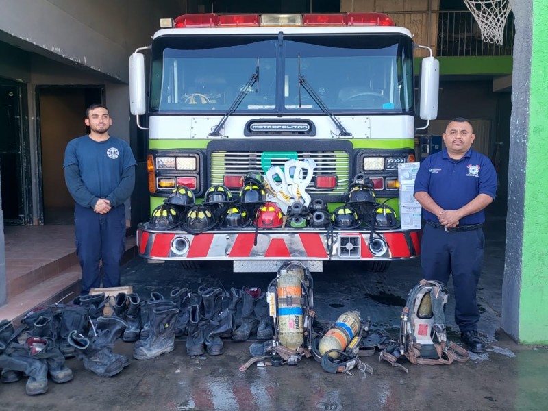 Reparte PC donaciones de Baja Bridges a cuerpos de rescate