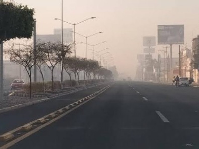 Reporta Celaya mala calidad del aire.