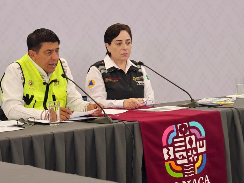 Reporta Gobierno Federal mayores daños en 10 municipios de Oaxaca