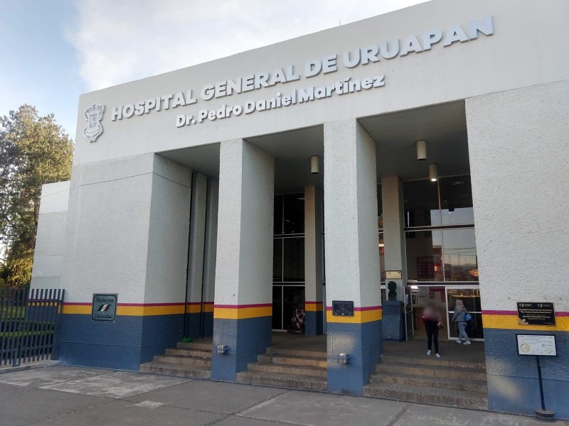 Reporta Hospital General de Uruapan saturación del 86% por COVID-19