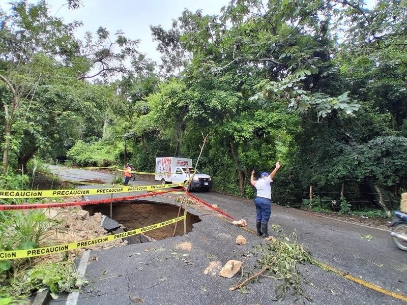Reporta Protección Civil afectaciones por lluvias en diversas regiones del estado