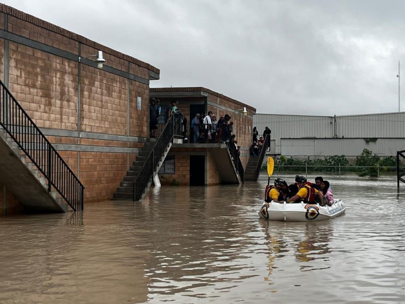 Reporta protección civil inundaciones en 10 municipios por Norma