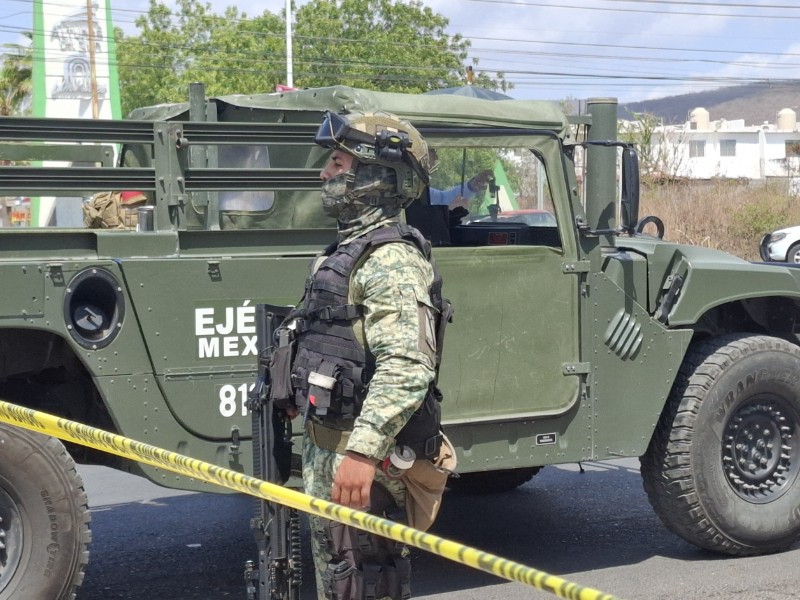 Reportan 3 militares heridos tras enfrentamiento en La Cofradía, Navolato