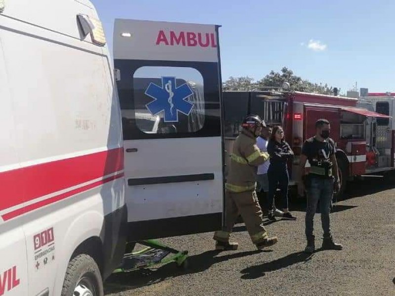 Reportan accidente en carretera Federal 200, tramo Capomo