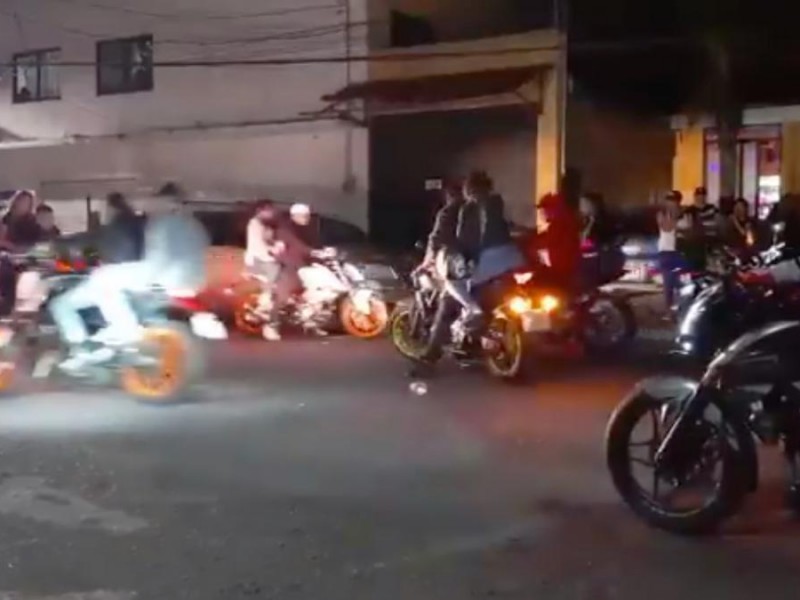 Reportan arrancones de motos en La Cantera y San Juanito