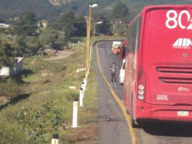 Reportan asaltos en la autopista Veracruz-Puebla