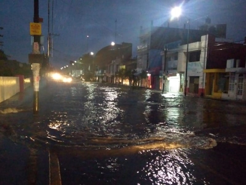 Reportan autoridades daños en Morelia tras lluvia