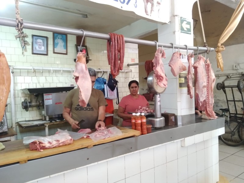 Reportan bajas ventas carniceros de Sahuayo por cuaresma