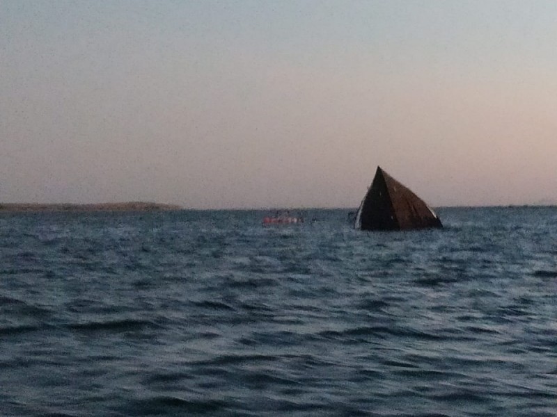 Reportan choque de barcos en Topolobampo