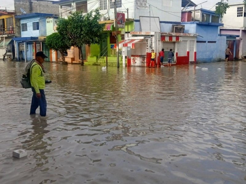 Reportan cuatro municipios afectados por lluvias en la zona norte