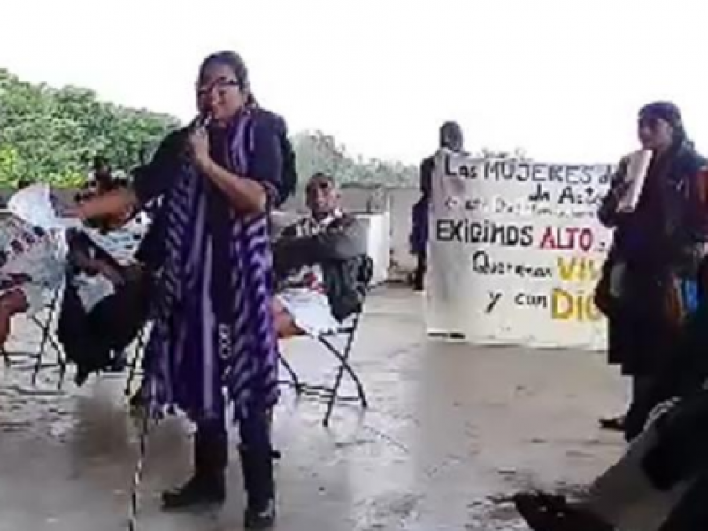 Reportan defensoras de la tierra amenazas en Chiapas