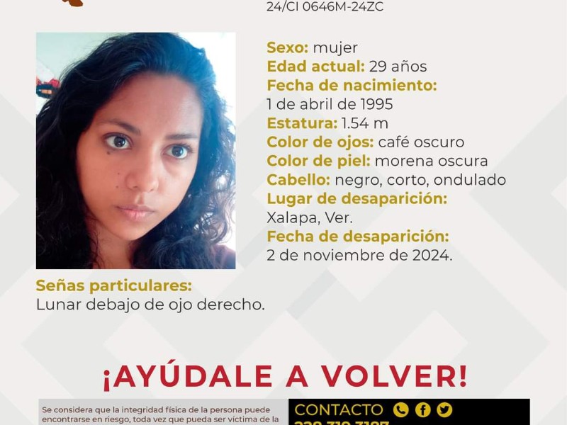 Localizan a joven mujer en Xalapa