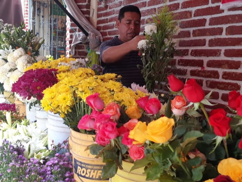 Reportan disminución de cosecha de flores