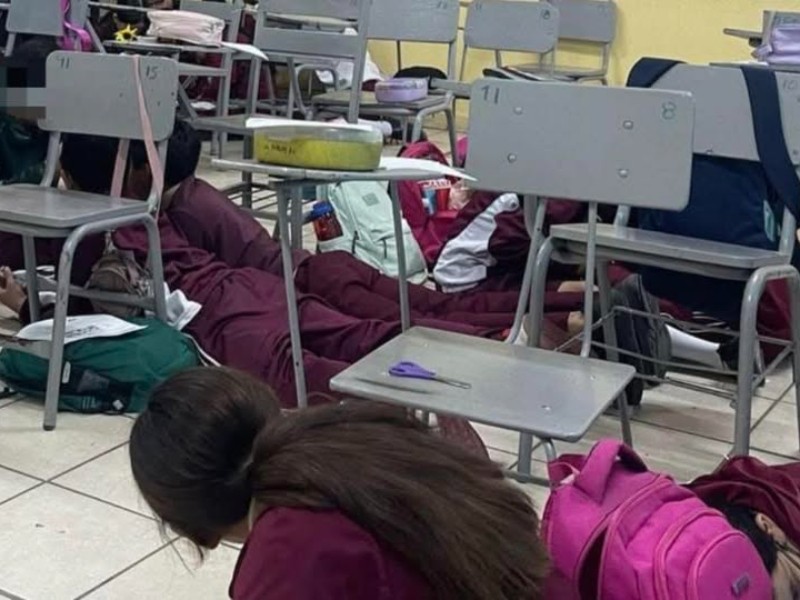 Reportan disparos cerca de escuelas de Culiacán