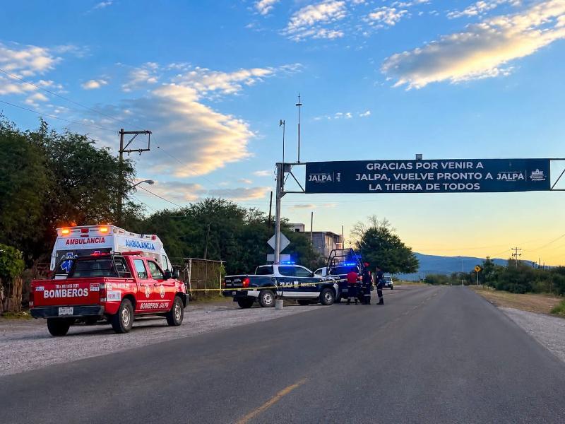 Reportan dos cuerpos sin vida en Moyahua y Jalpa