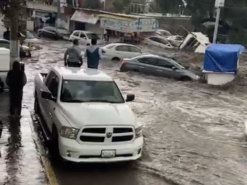 Reportan dos fallecidos a causa de las lluvias en Ecatepec