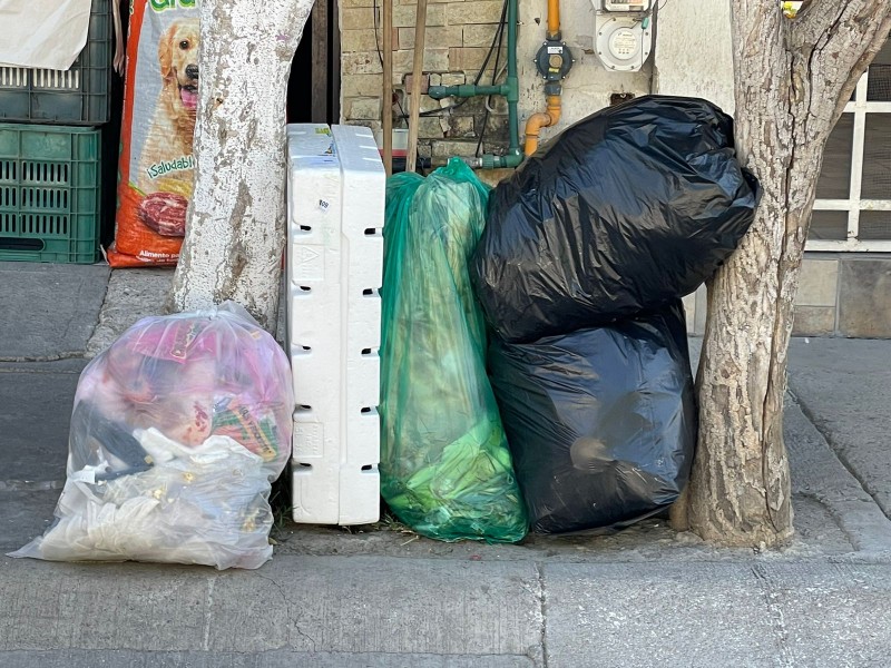 Reportan exceso de basura en la colonia El Molino