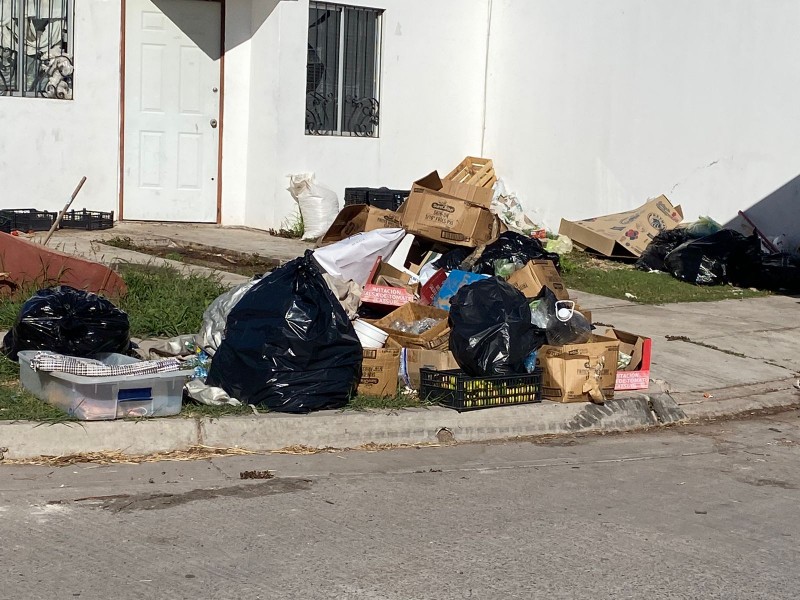 Reportan fallas en la recolección de basura en Los Mochis