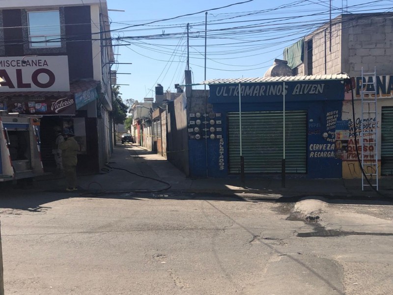 Reportan fuga de gas y hallan huachitunel en Xochimehuacan