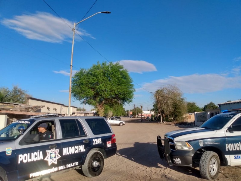 Reportan herido con arma de fuego