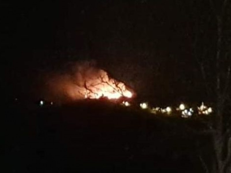 Reportan incendio de Tlacotepec de Díaz