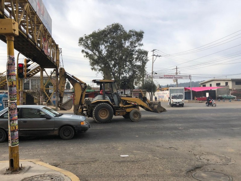 Reportan inseguridad vecinos de San Cristobal Tepontla