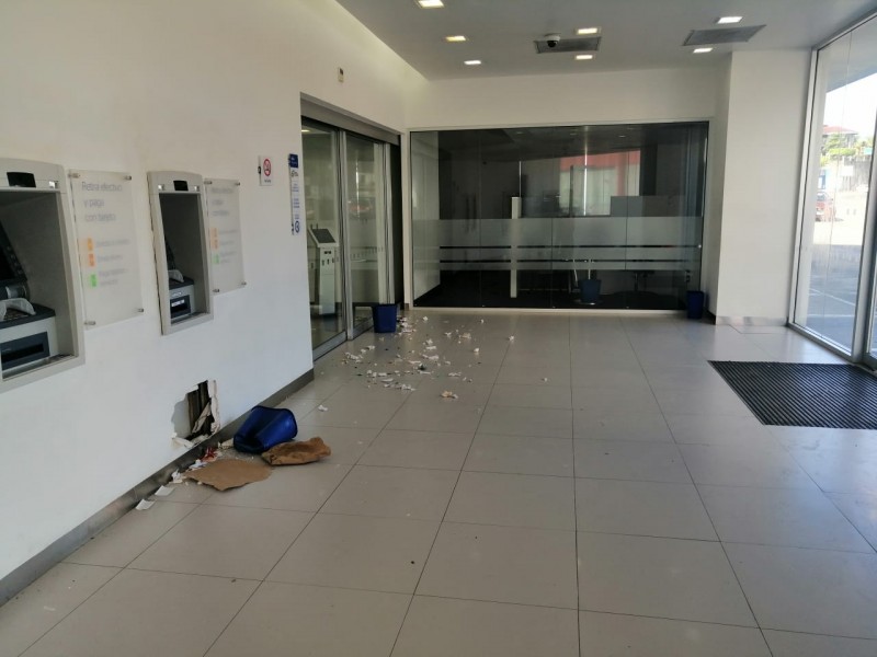 Reportan Intento de Robo en Banco