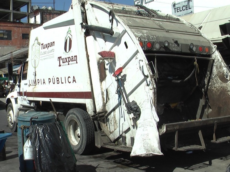 Reportan retraso en el servicio de Limpia Pública