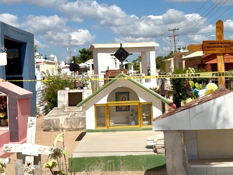 Reportan robos de las tumbas en panteón Santa Rosa