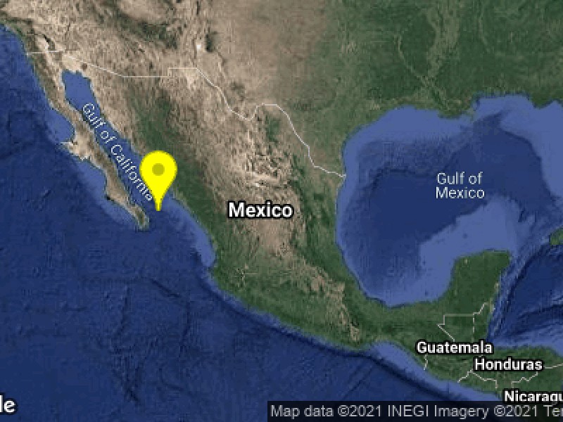 Reportan sismo imperceptible al noreste de SJC