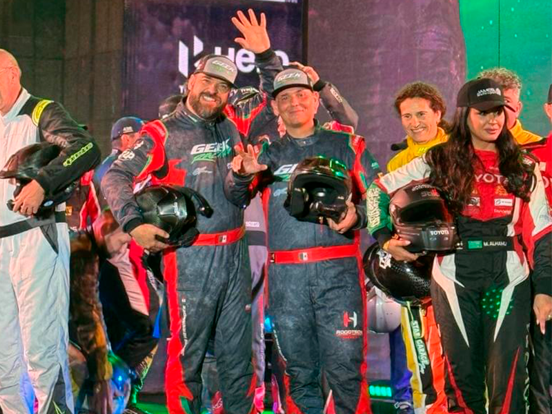 Representan orgullos sanluisinos a México en Dakar 2024