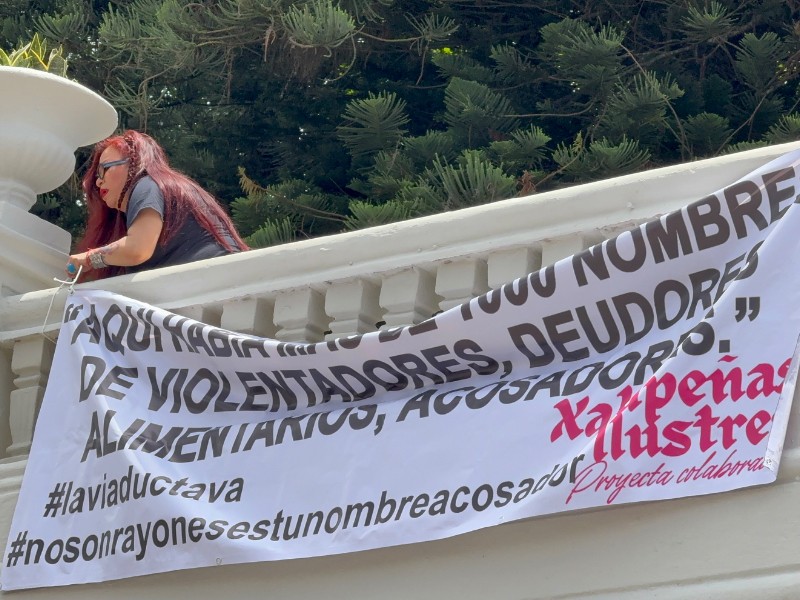 Reprochan “borrado” de deudores alimentarios en “la Viaducta”