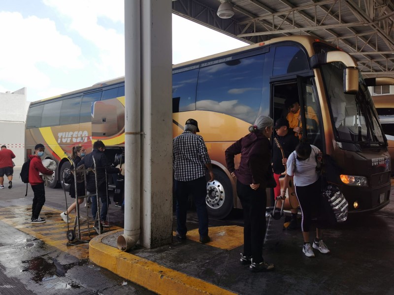 Tras proximidad Día Muertos, repunta demanda transporte