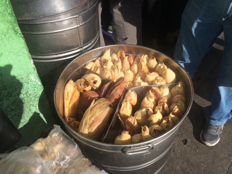 Repunta venta de tamales por La Candelaria