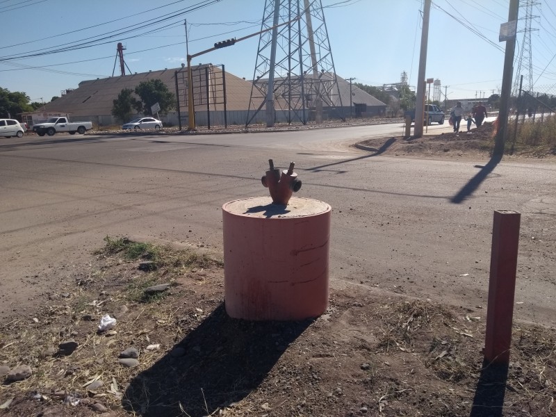 solo existen dos hidrantes en el Parque Industrial