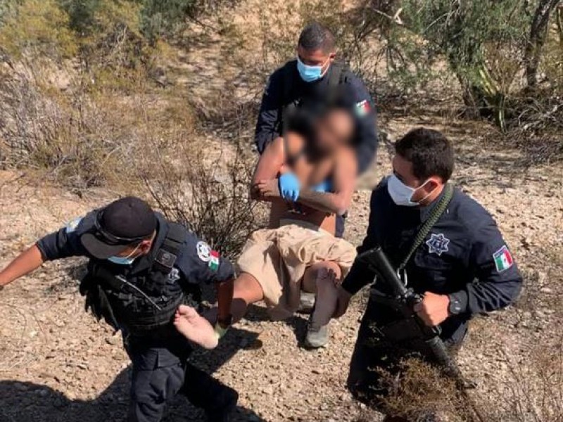 Rescata PESP a cubano extraviado en desierto de Sonora