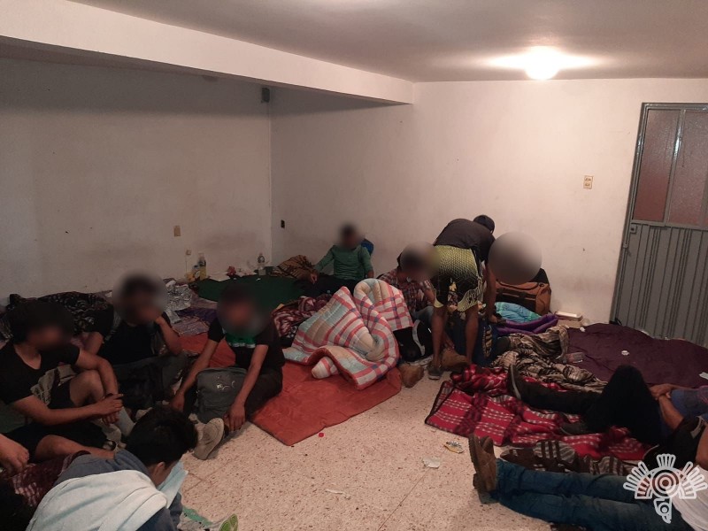 Rescata Policía Estatal a 240 personas procedentes de Centroamérica