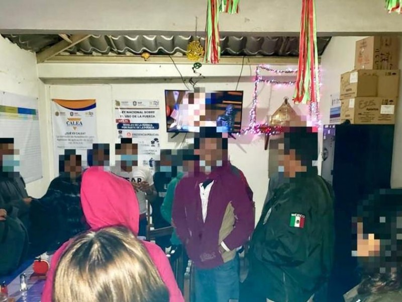 Rescata SSP a 14 migrantes hondureños en Perote