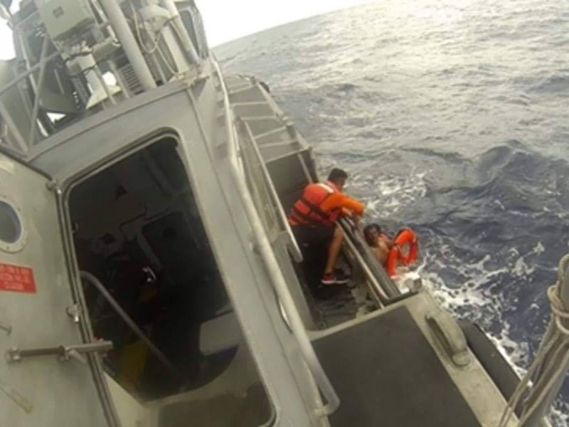 Rescatado tras 12 horas en el mar BCS