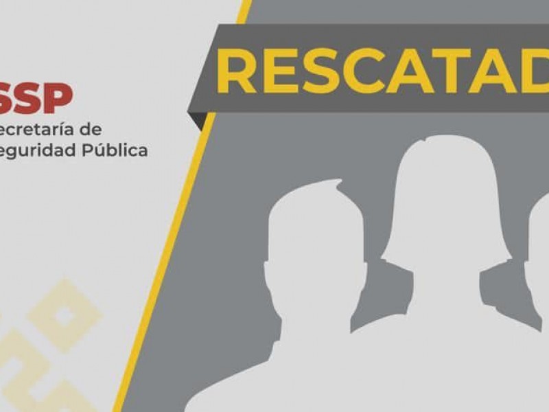 Rescatan a cuatro personas víctimas de secuestro virtual