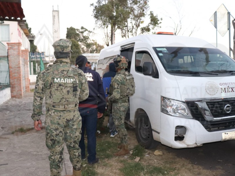 Rescatan a migrantes en Tlaxcala