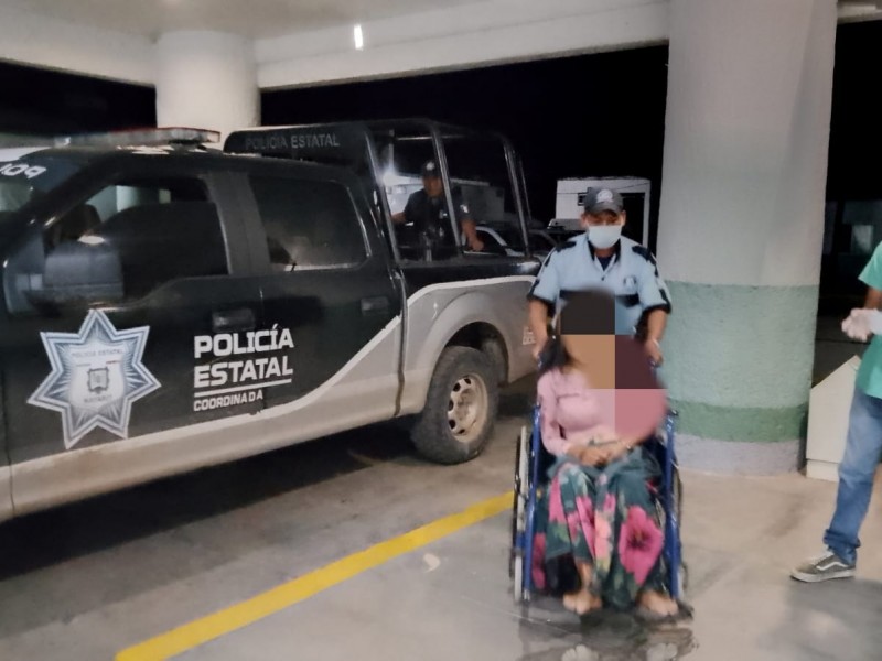 Rescatan a mujer víctima de violencia familiar