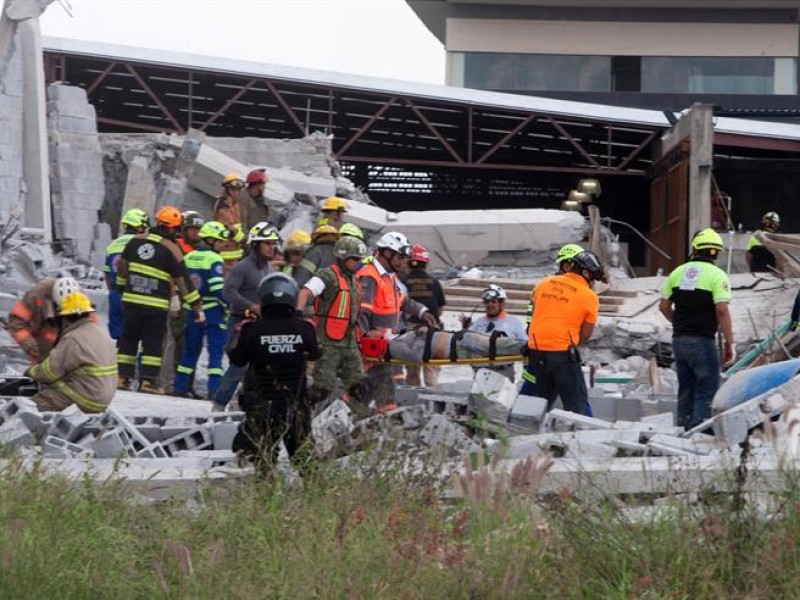 Rescatan a última persona de derrumbe en Monterrey