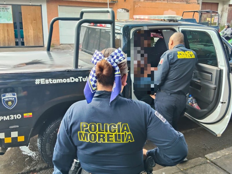 Rescatan en Morelia a madre e hijas privadas de la libertad