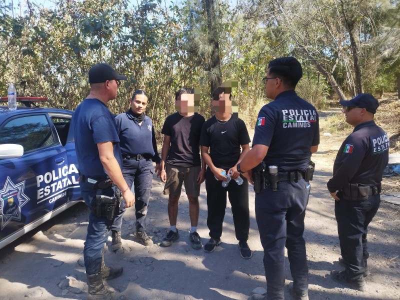 Rescatan menores perdidos en el Cerro de San Juan