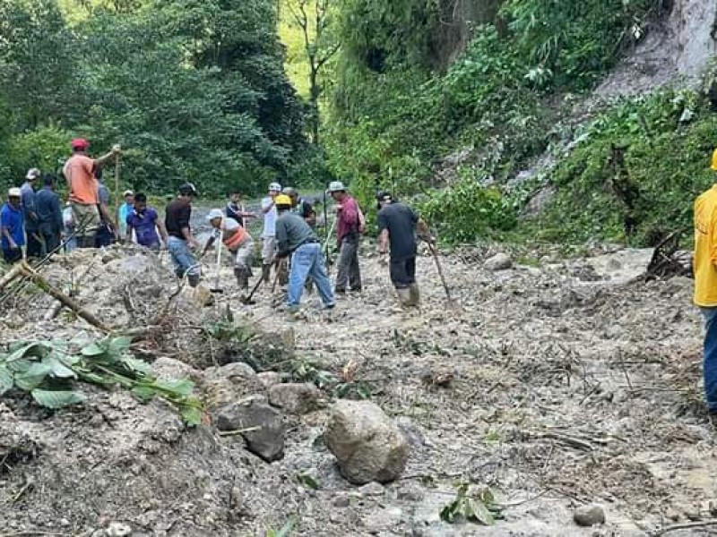 Reserva del Volcán Tacaná, afectada por deslizamiento de tierra
